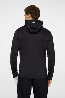 Men | Aerial Full Zip Hood | Black