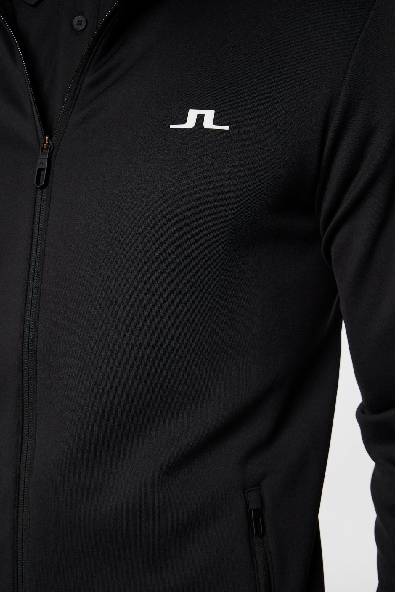 Men | Aerial Full Zip Hood | Black