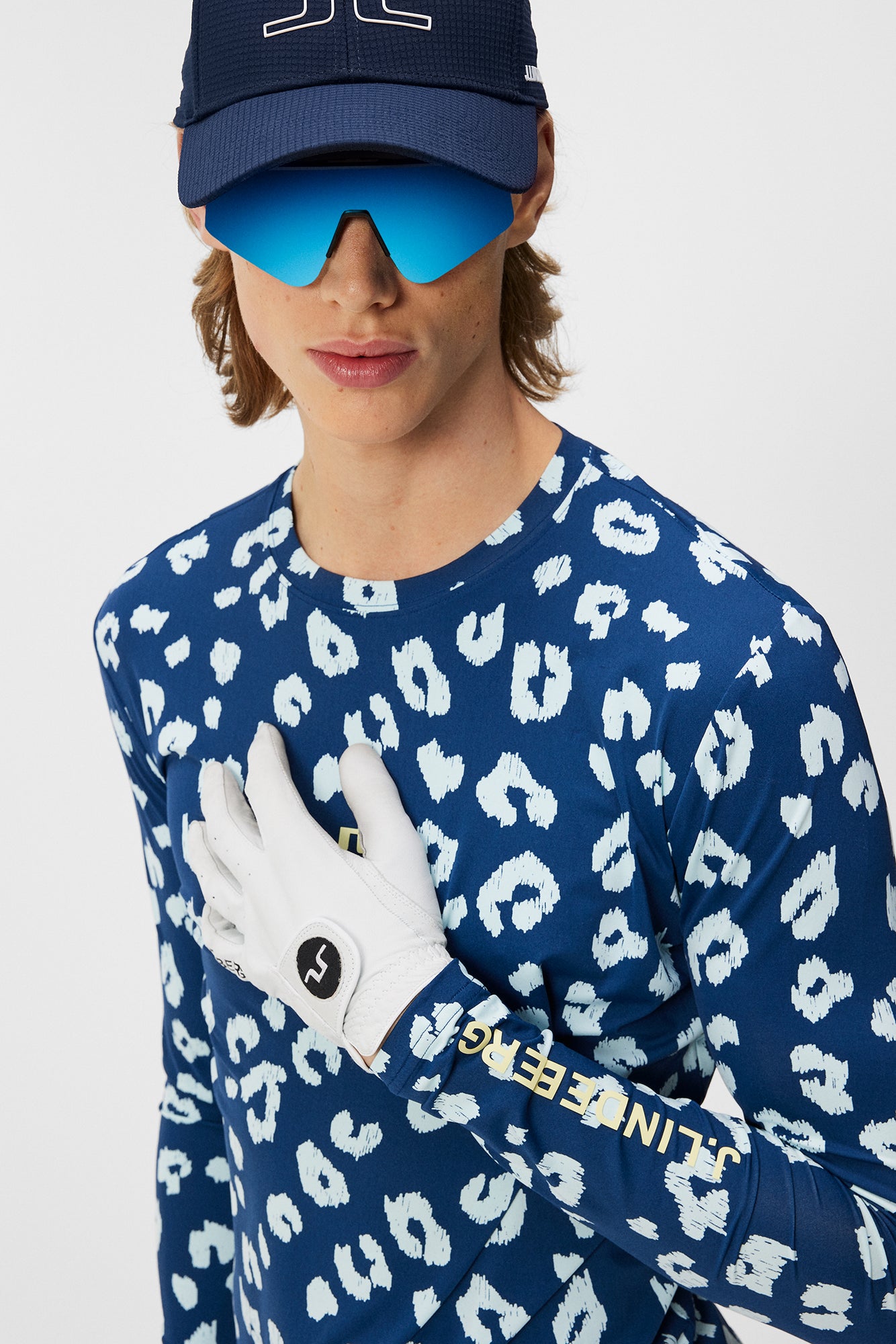 Men | Thor Long Sleeve Print | Savanna Estate Blue