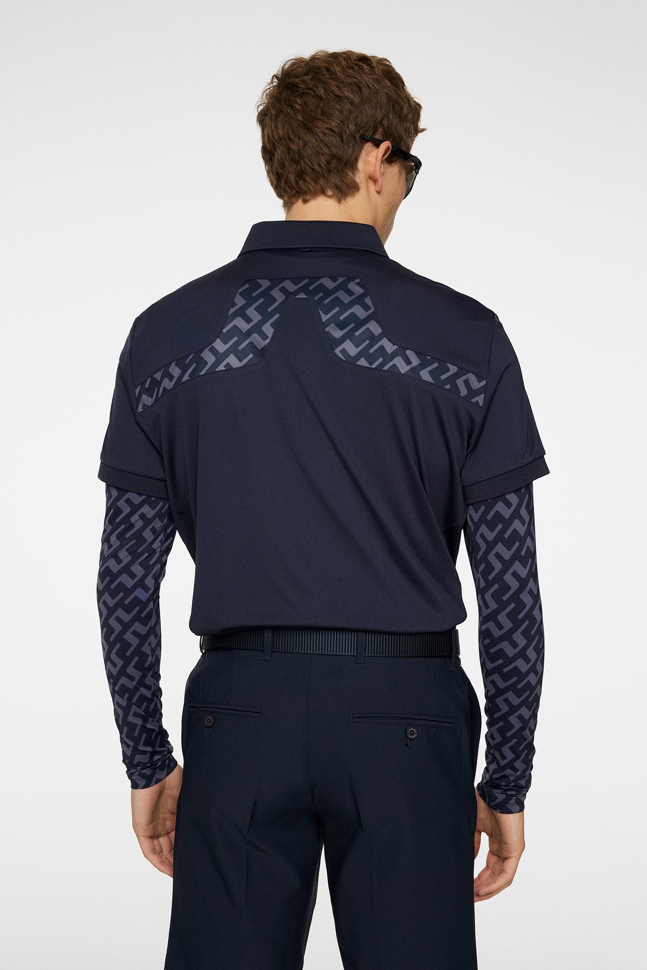 Men | KV Regular Fit Print | Bias Bridge Navy