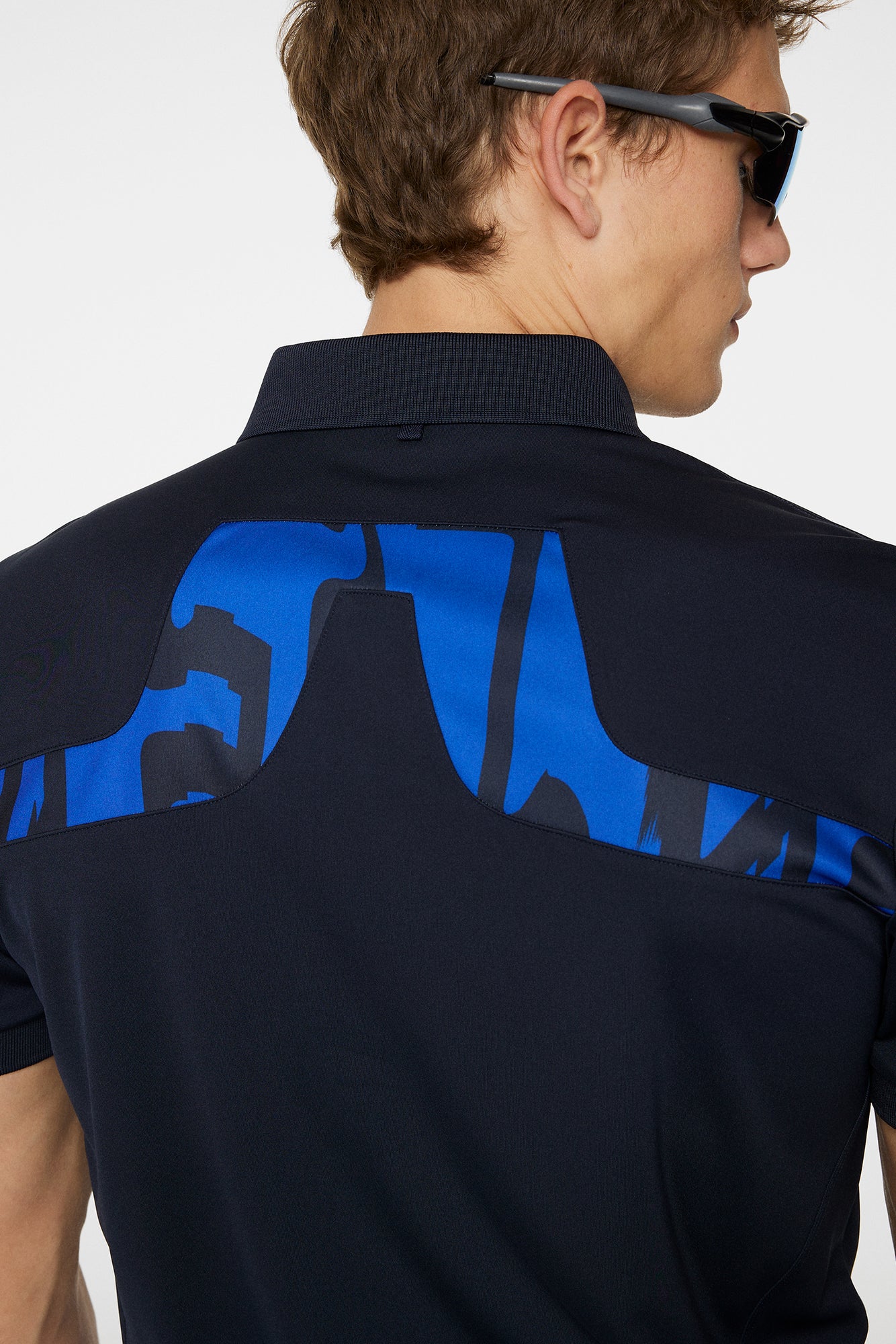 Men | KV Regular Fit Print | Glitch Bridge Blue