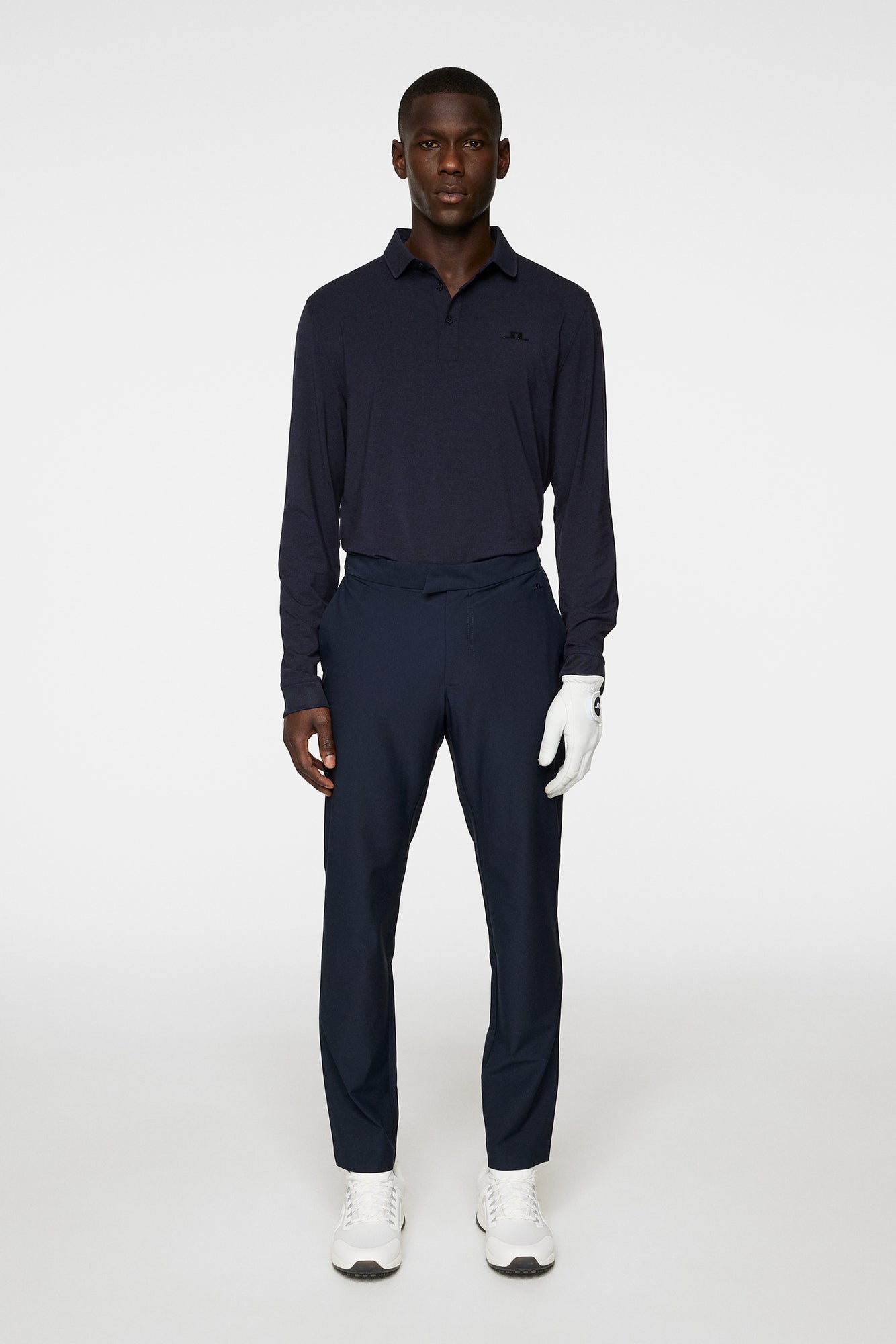 Men | Florian LS Polo | Navy Melange