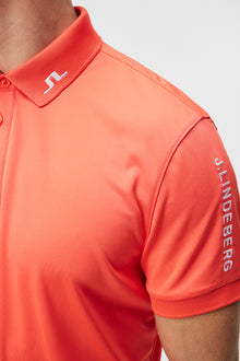 Men | Tour Tech Reg Fit Polo | Hot Coral