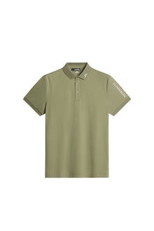 Tour Tech Polo in Oil Green by J.Lindeberg