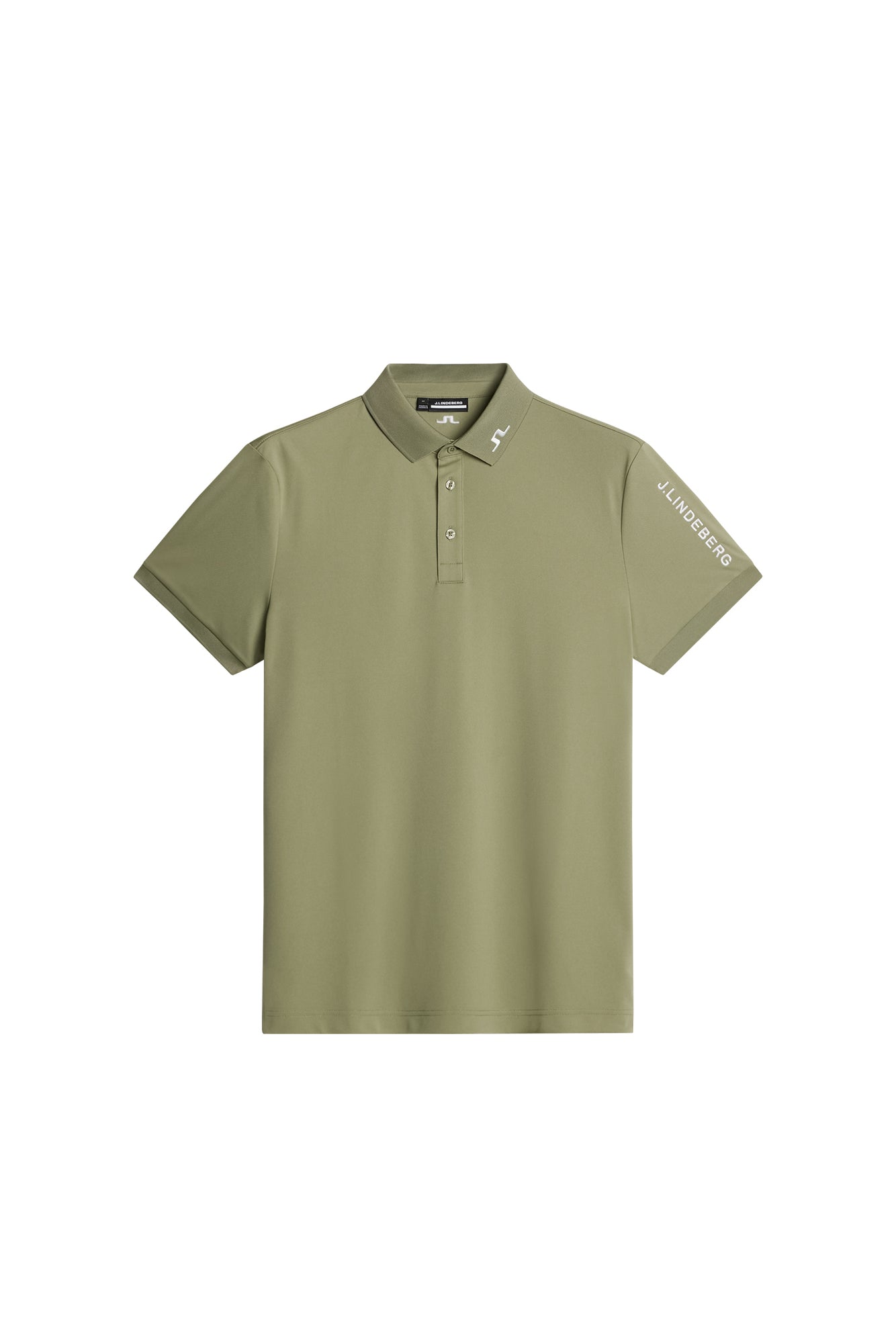 Tour Tech Polo in Oil Green by J.Lindeberg