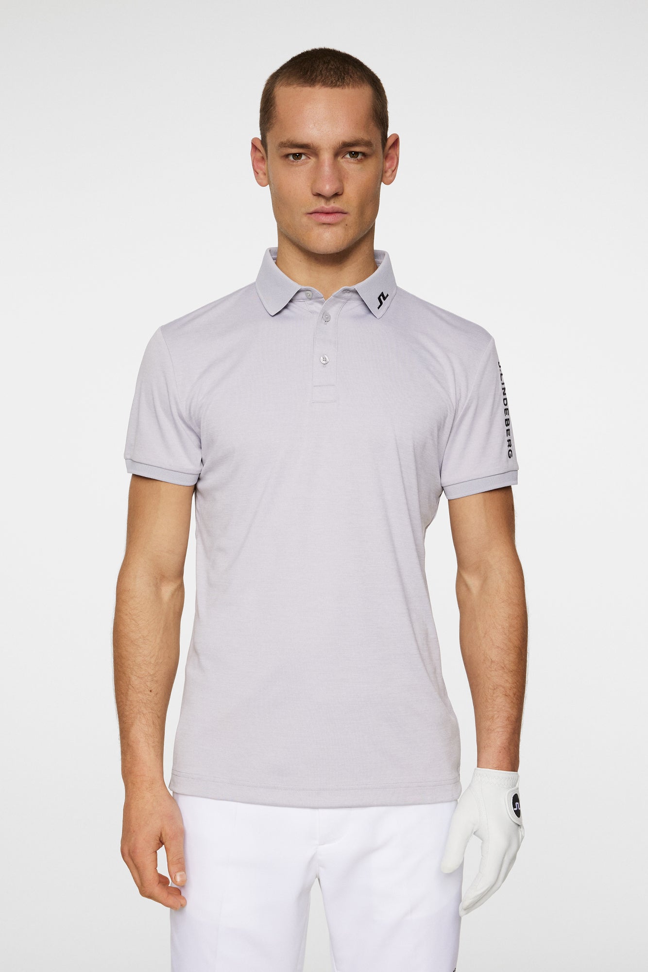 Men | Tour Tech Polo | Light Grey Melange