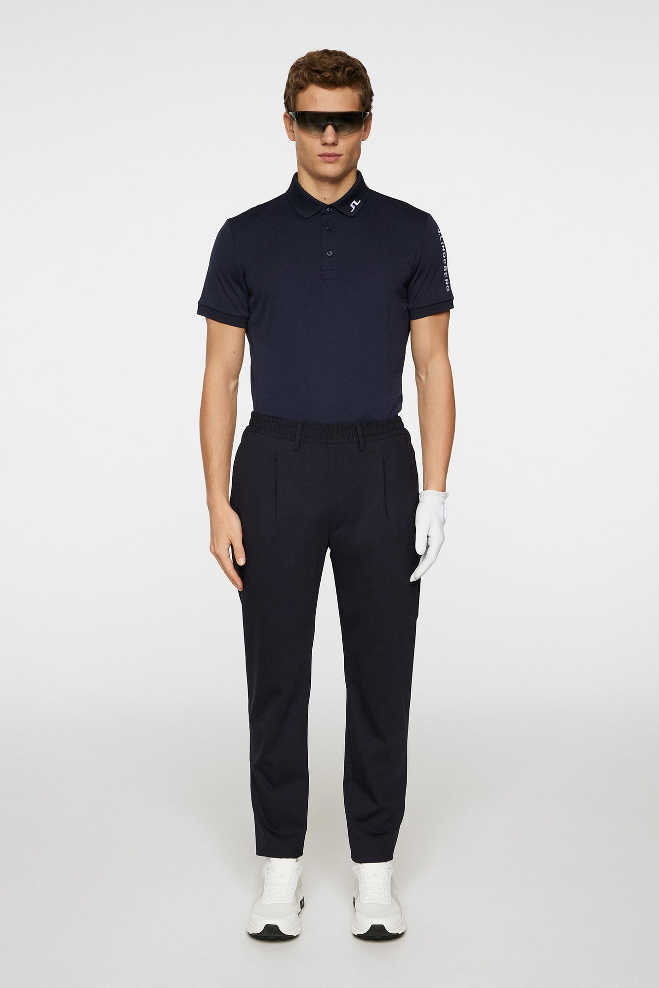 Men | Tour Tech Slim Fit Polo | JL Navy