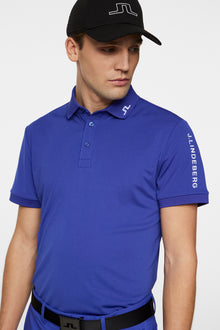 Men | Tour Tech Slim Fit Polo | Clematis Blue