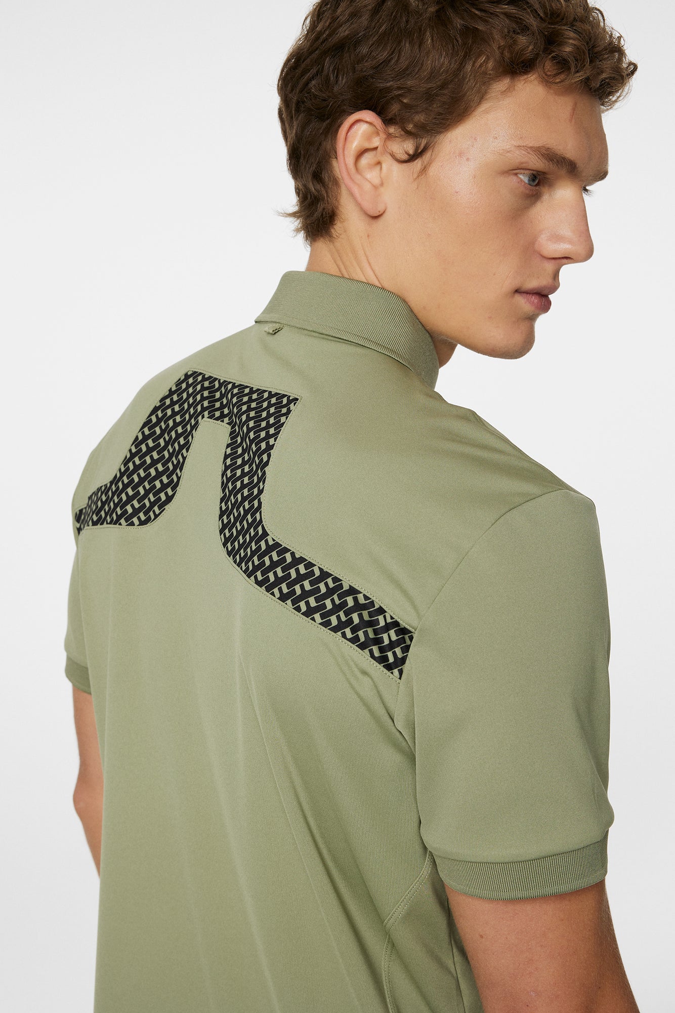 Men | KV Print Polo | Tour Geo Olive S
