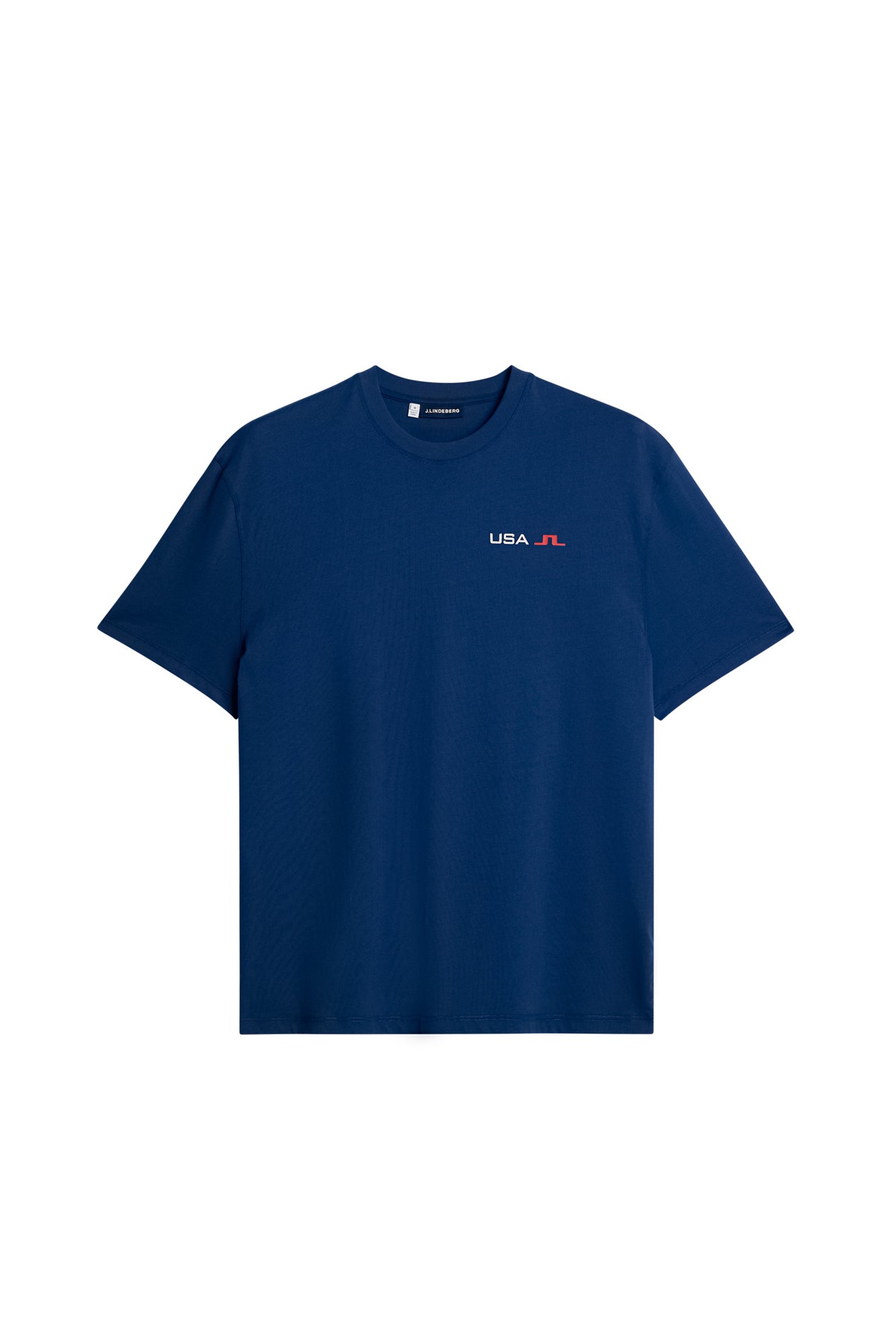 Elie Unisex T-Shirt in Estate Blue by J.Lindeberg