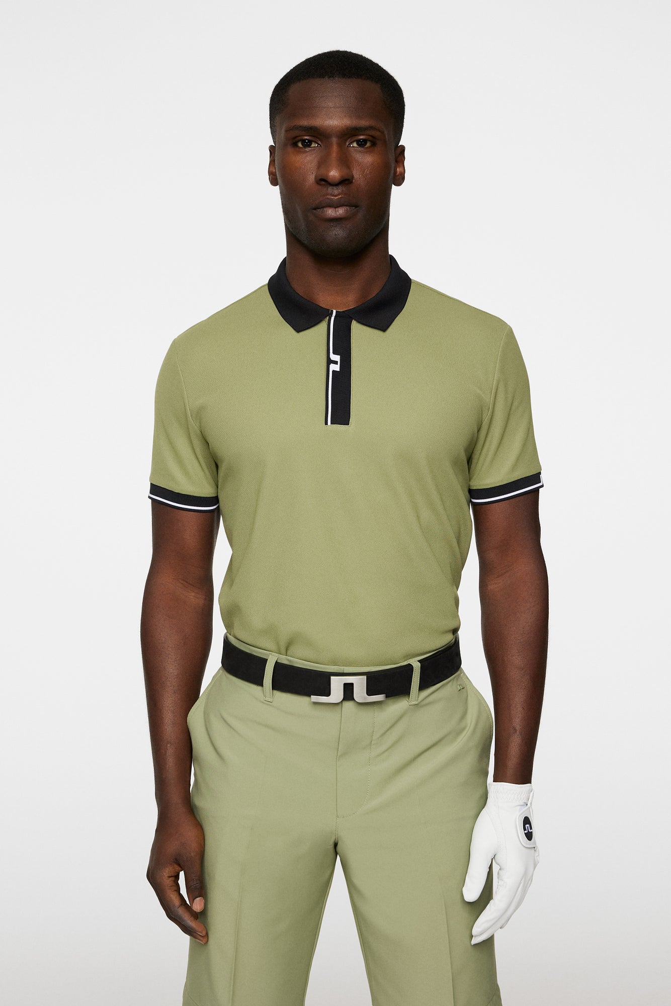 Men | Bay Slim Polo | Oil Green