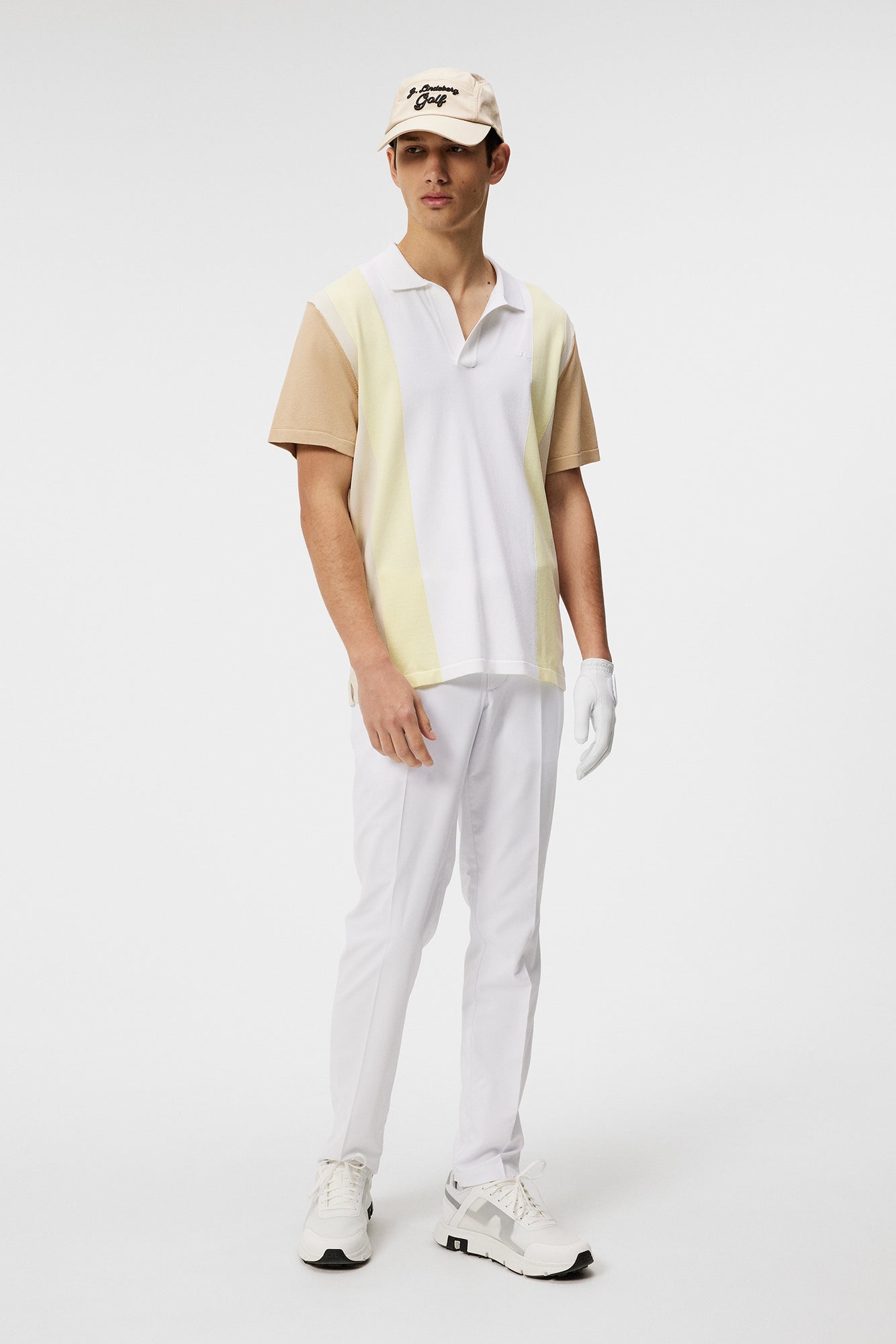 Men | Learco Knitted Shirt | Safari Beige