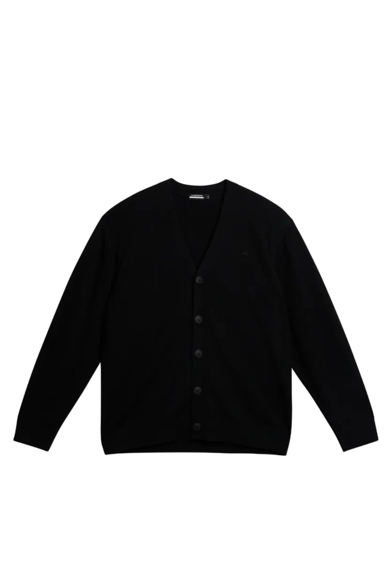 Lucas Knitted Cardigan in Black by J.Lindeberg