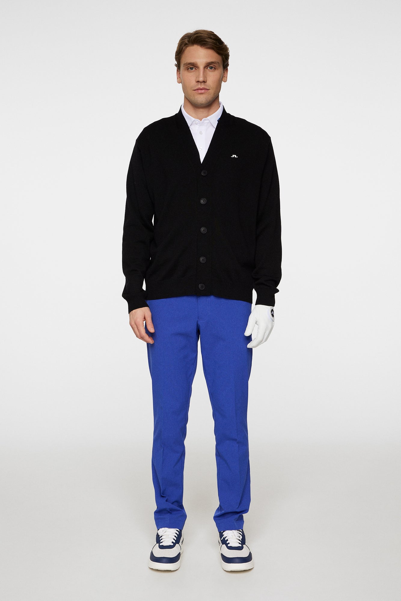 Men | Lucas Knitted Cardigan | Black (V2)