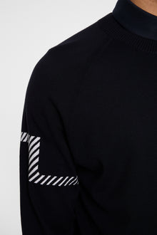 Men | Heath Knitted Sweater | JL Navy