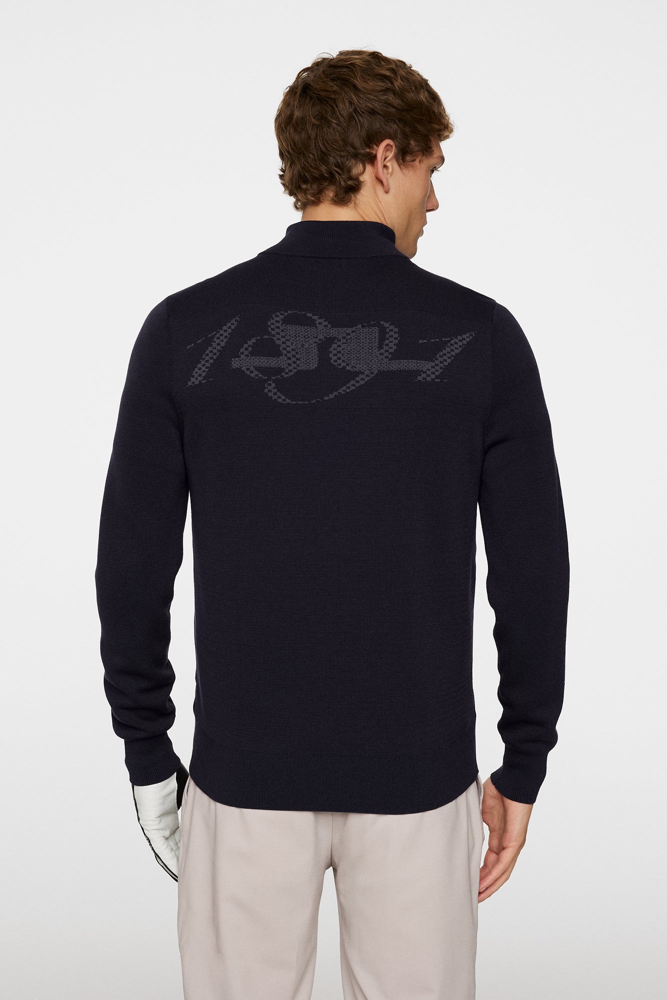 Men | Rob Hybrid Quarter Zip | JL Navy