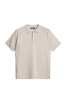 Martin Knit Polo in Moonbeam by J.Lindeberg