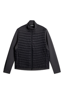 Holden Quilt Hybrid Jacket in Asphalt by J.Lindeberg
