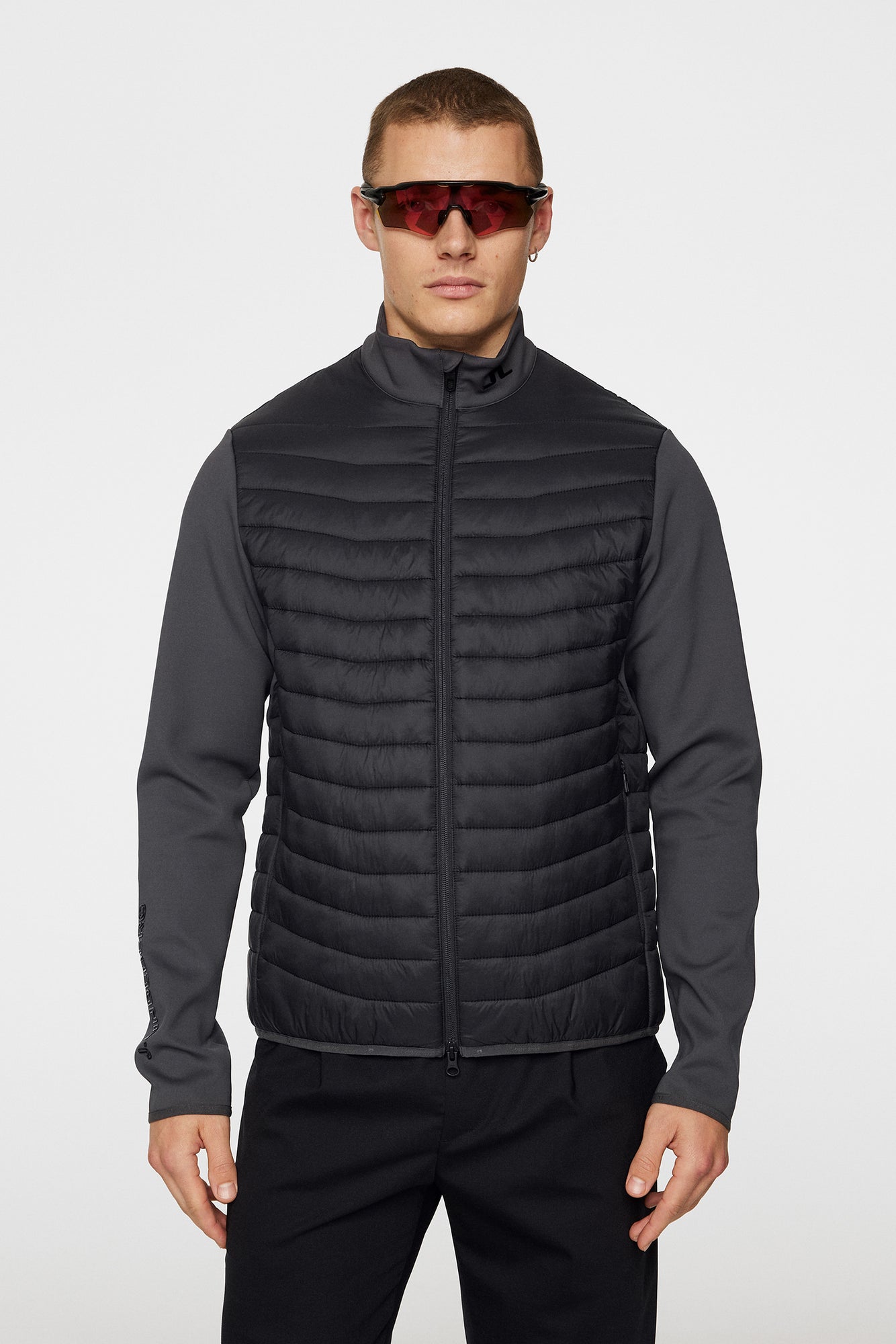 Men | Holden Quilt Hybrid Jacket | Asphalt
