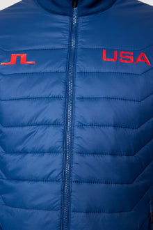 Men | Maurice Hybrid Jacket | Estate Blue