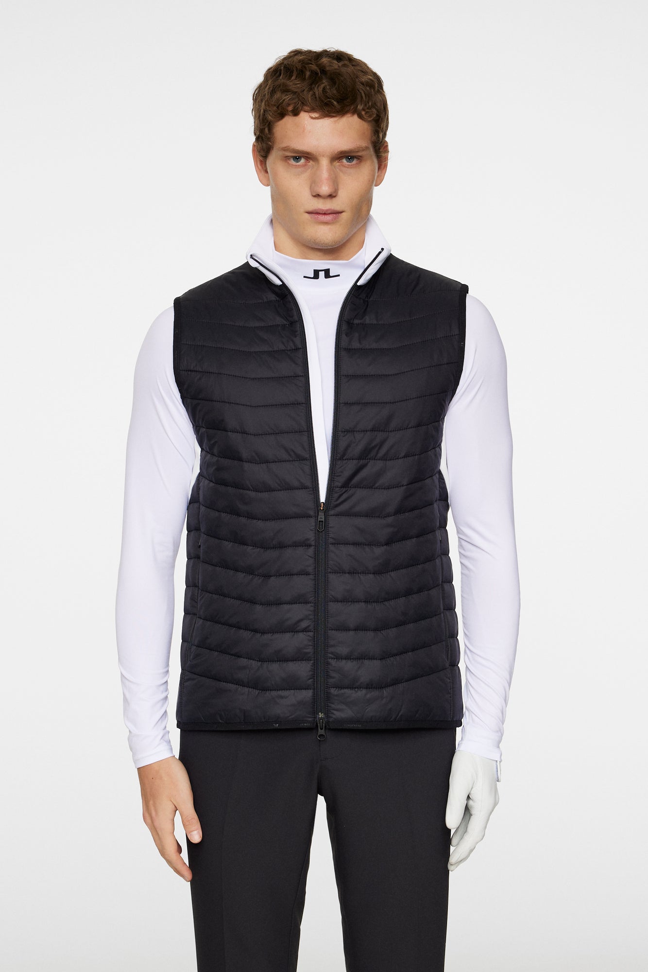 Men | Holden Quilt Hybrid Vest | White