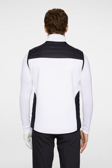 Men | Holden Quilt Hybrid Vest | White