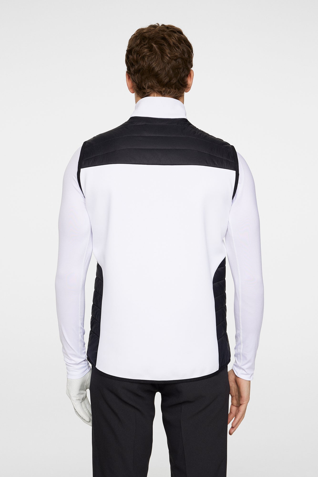 Men | Holden Quilt Hybrid Vest | White