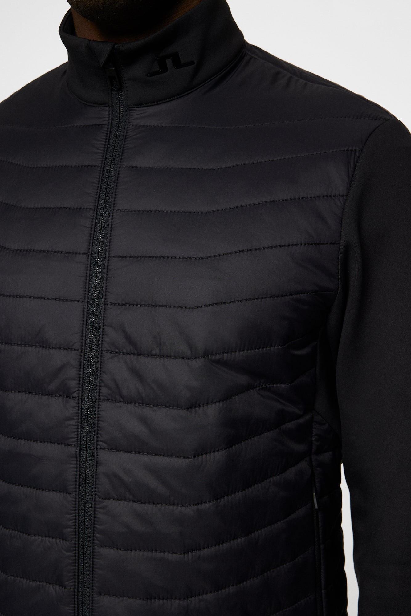 Men | Holden Quilt Hybrid Jacket | Black