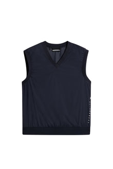 Hybrid Vest Windbreaker in JL Navy by J.Lindeberg