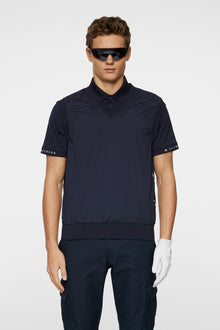 Men | Hybrid Vest Windbreaker | JL Navy