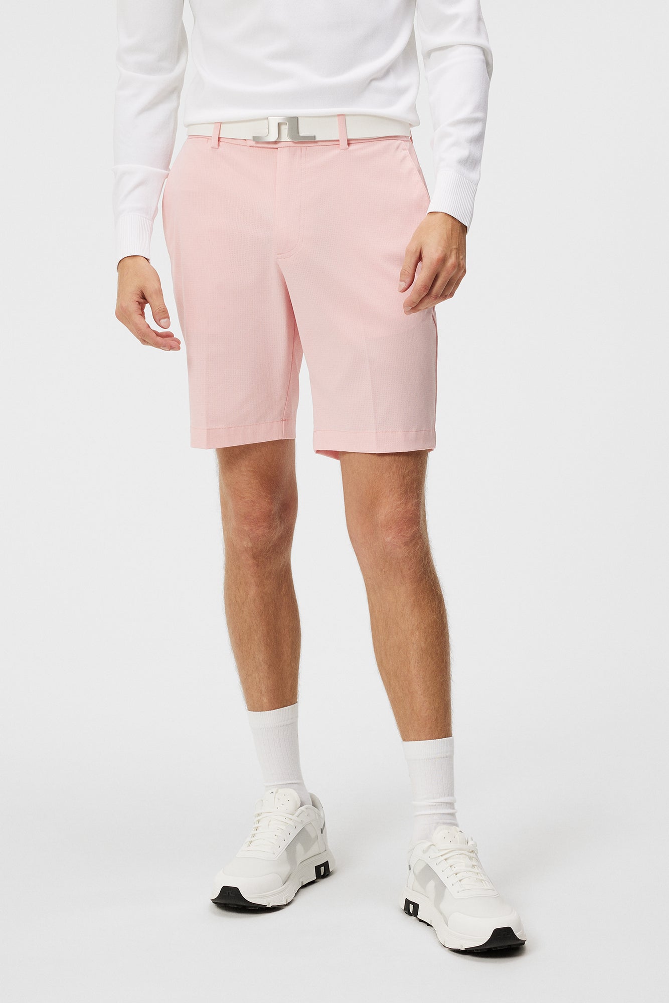 Men | Vent Tight Shorts | Powder Pink