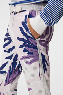 Men | Stuart Print Stripe Pant | Paradise Monstera Pink