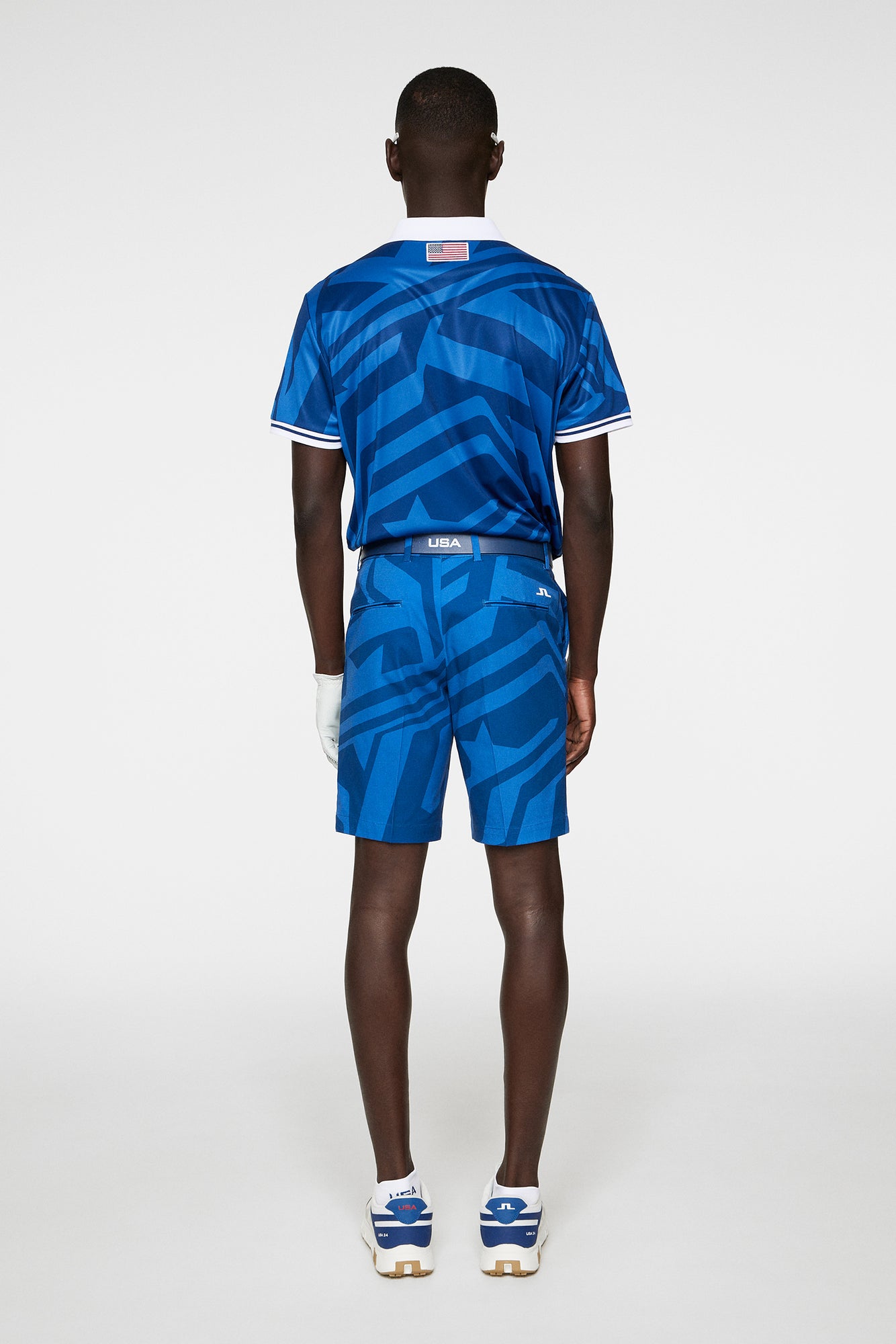 Men | Vent Shorts Print | US Golf Blue