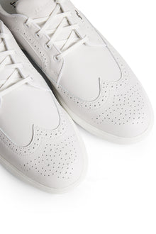 Men | Fairway Brogue Golf Sneaker | White