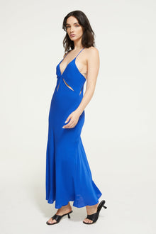 The Rio Dress in Ultra Blue by Ginia RTW