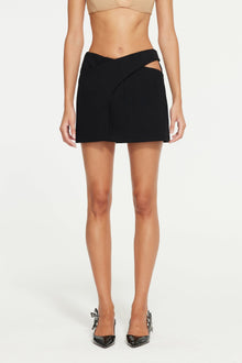 The Chief Skirt By GINIA In Black