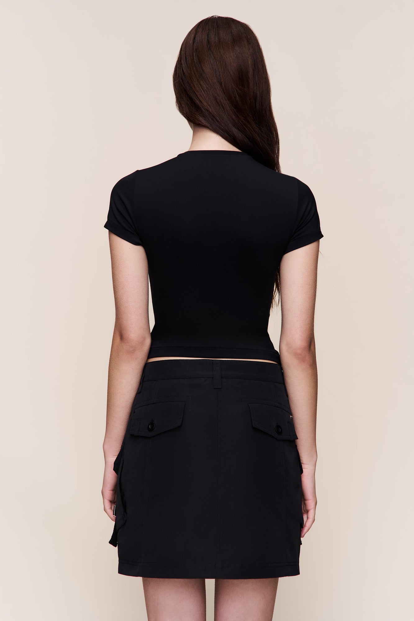 Womens | Hunter Cargo Skirt | Black
