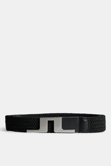 Lykke Braided Belt in Black by J.Lindeberg