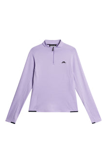 Steffi Mid Layer in Lavender Melange by J.Lindeberg