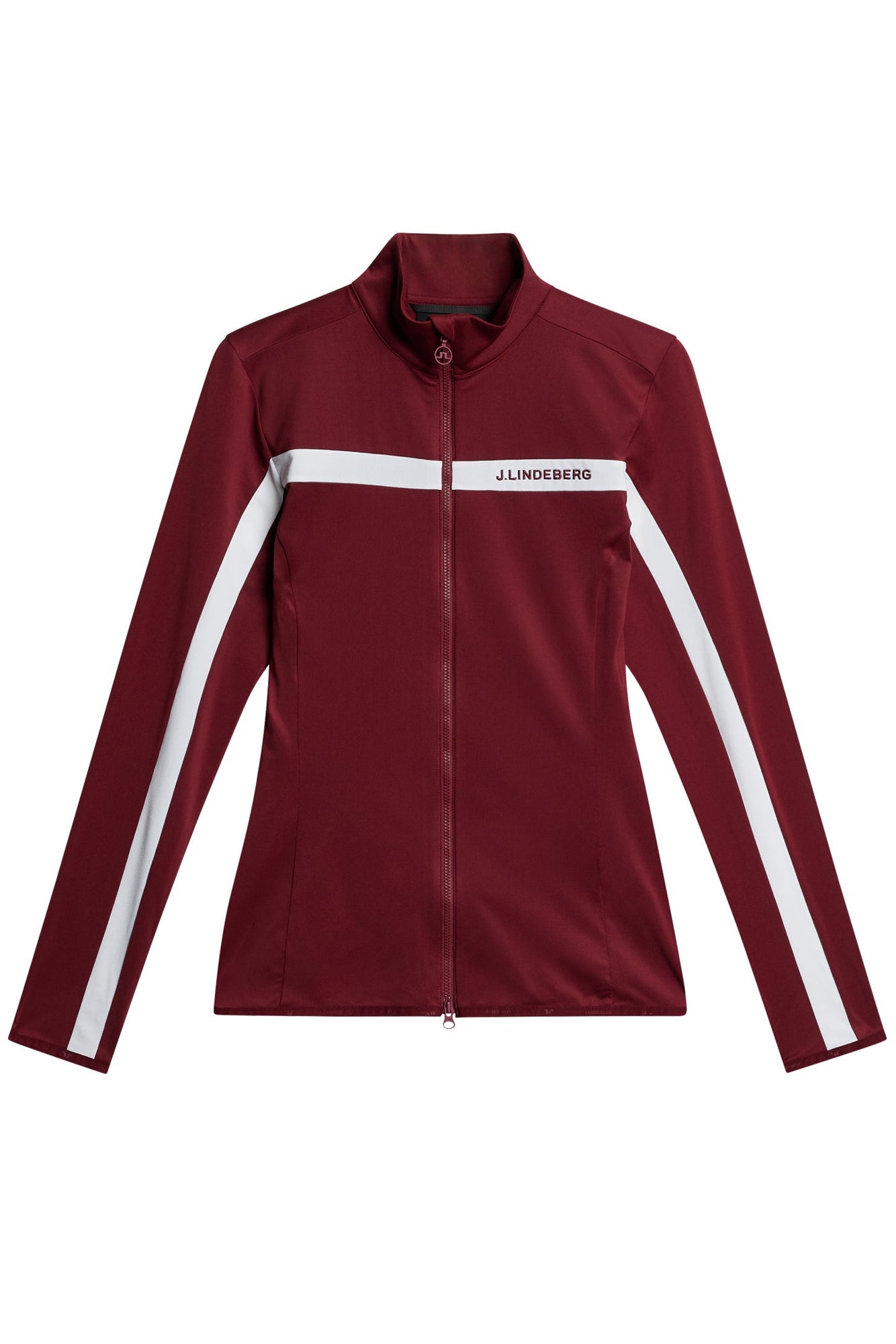 Seasonal Janice Mid Layer in Cabernet by J.Lindeberg