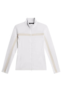 Seasonal Janice Mid Layer in White by J.Lindeberg