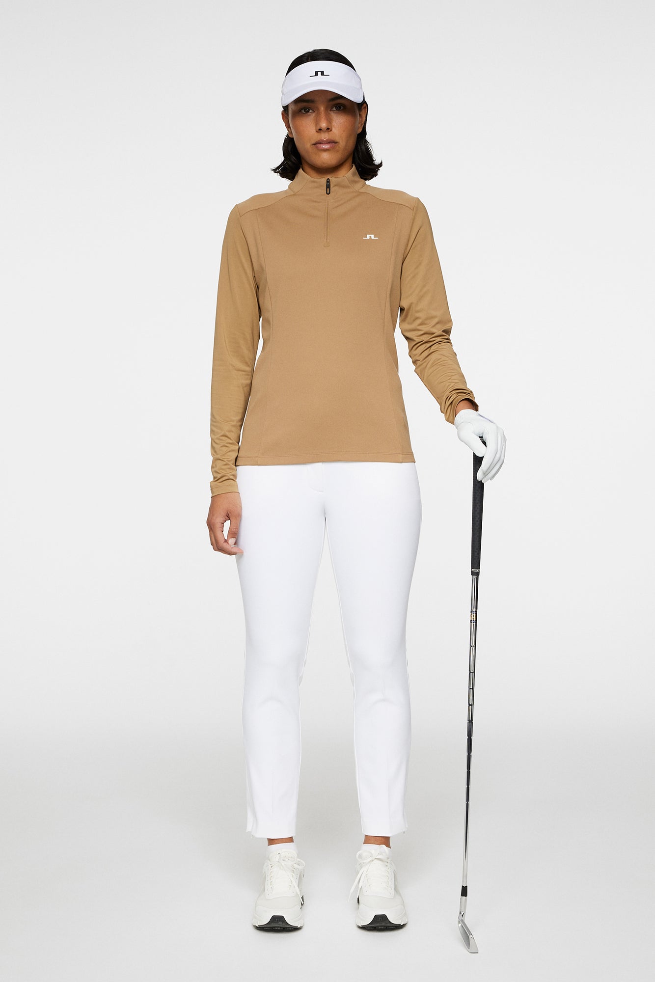 Women | Cindy Quarter Zip Mid Layer | Tigers Eye