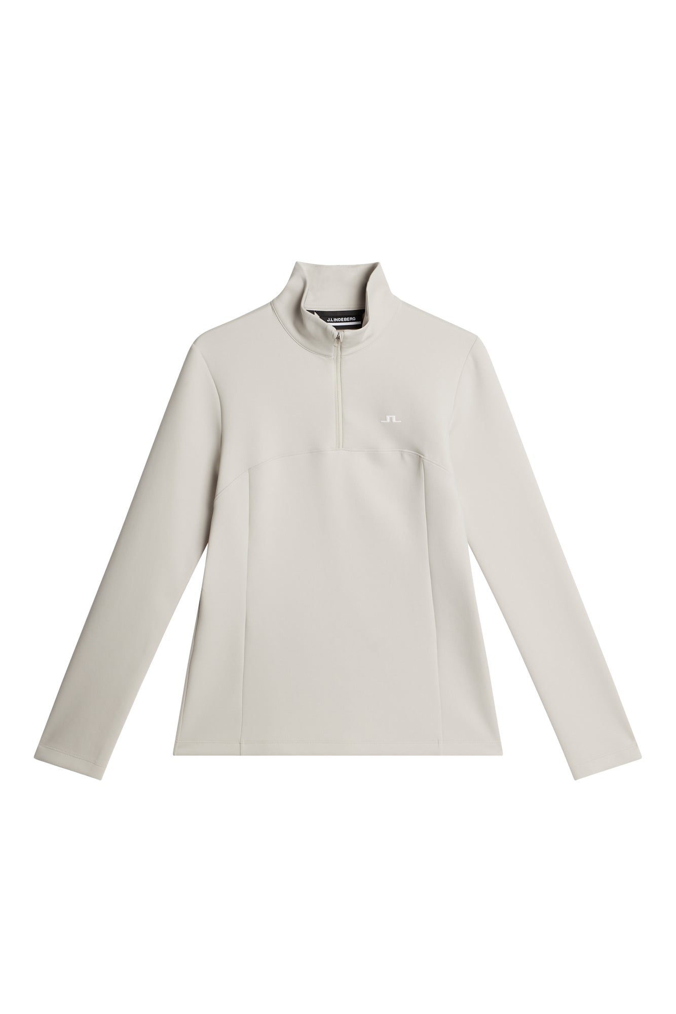 Lorelei Quarter Zip Mid Layer in Moonbeam by J.Lindeberg