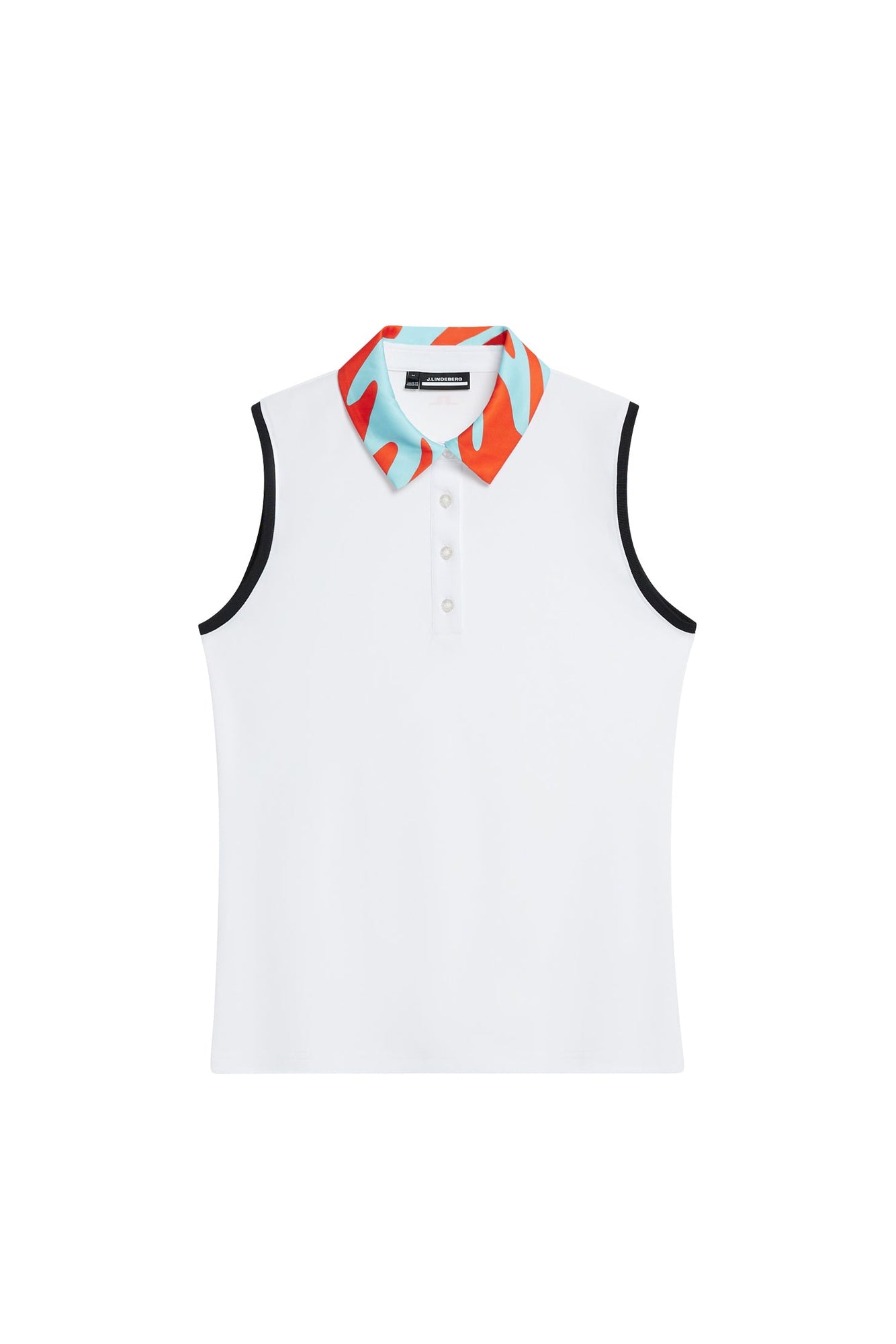 Gigi Sleeveless Top in White by J.Lindeberg