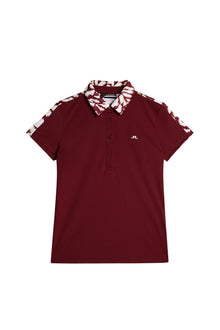 Cara Polo in Cabernet by J.Lindeberg