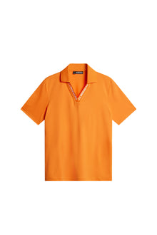Lorde Polo in Persimmon Orange by J.Lindeberg