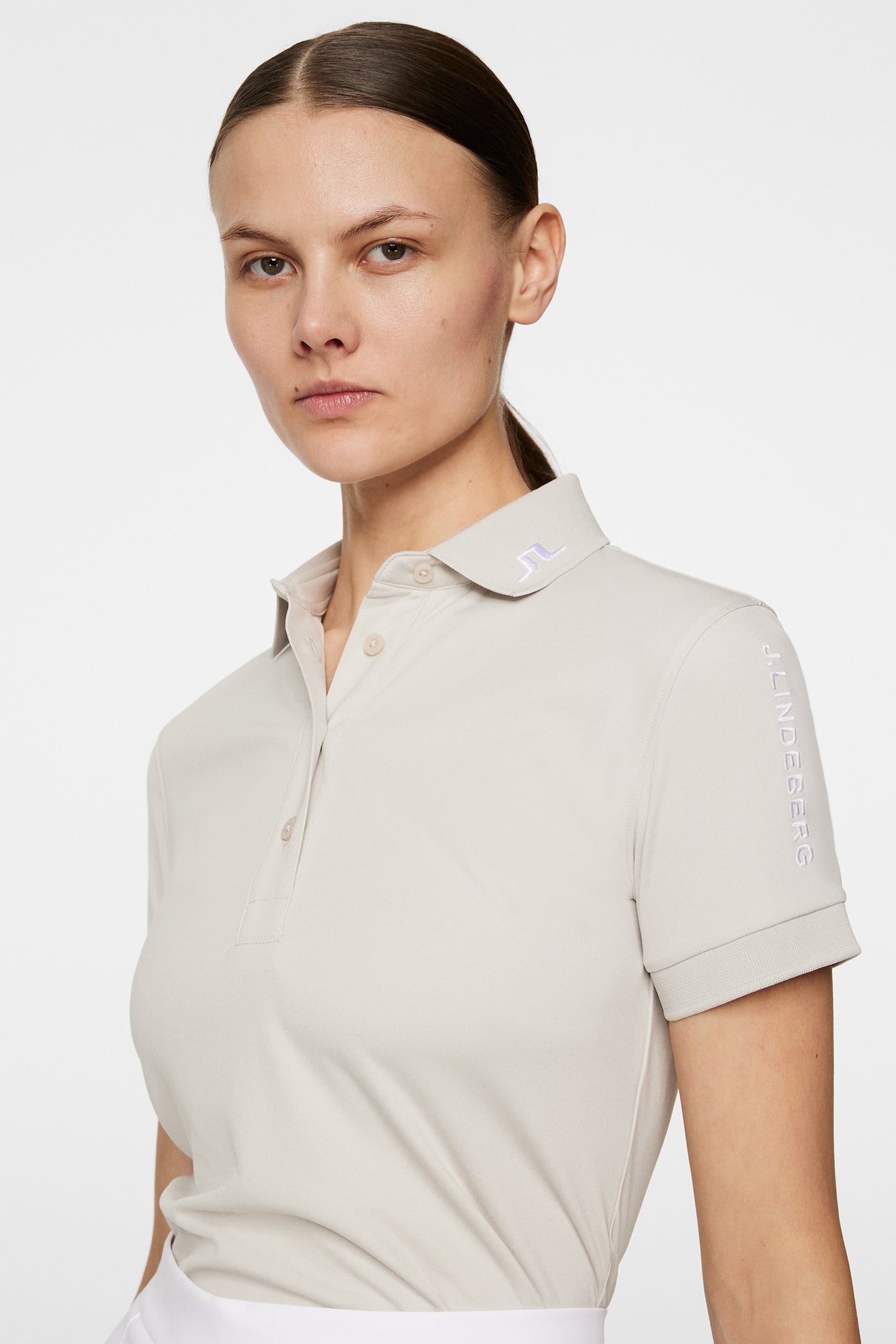 Women | Tour Tech Polo | Moonbeam (V2)