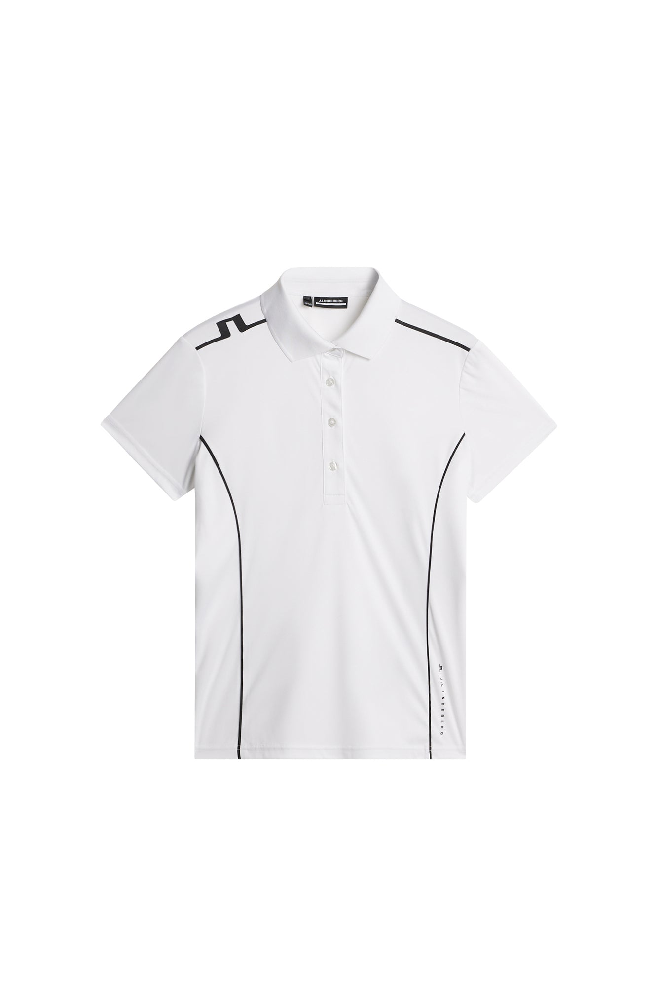 Leyla Polo in White by J.Lindeberg