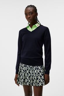 Women | Amaya Knitted Sweater | JL Navy (V1)