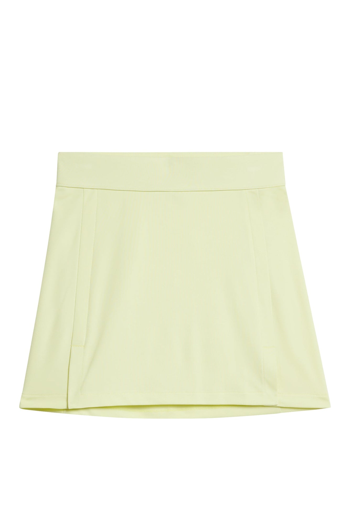 Amelie Mid Skirt in Pale Lime Yellow by J.Lindeberg